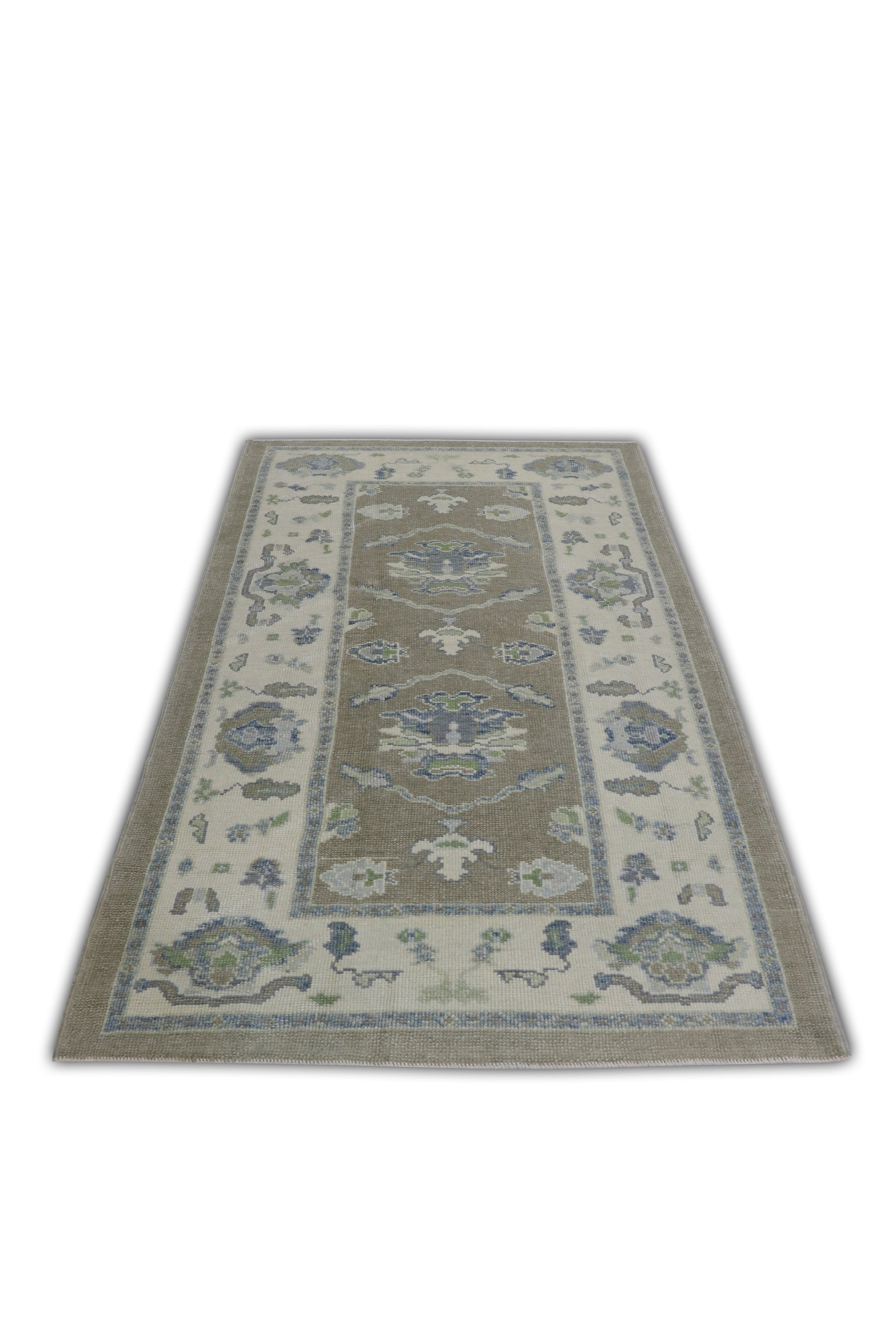 Turkish Oushak Rug 4'3" x 7'8" #11446