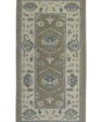 Turkish Oushak Rug 4'3" x 7'8" #11446
