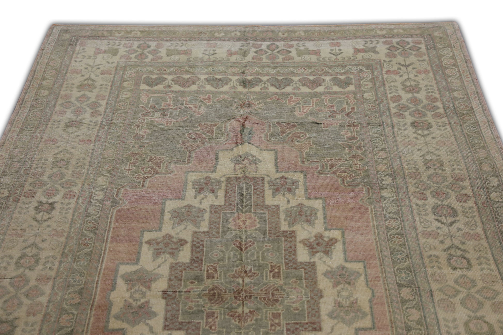Turkish Vintage Anatolian Rug  4'8" x 7'10" #11095