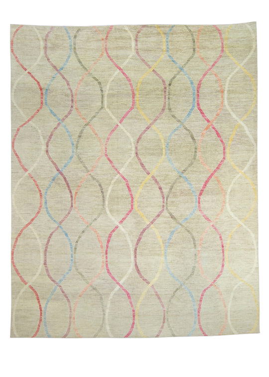 Turkish Oushak Rug 12'5" x 15'7" #18592