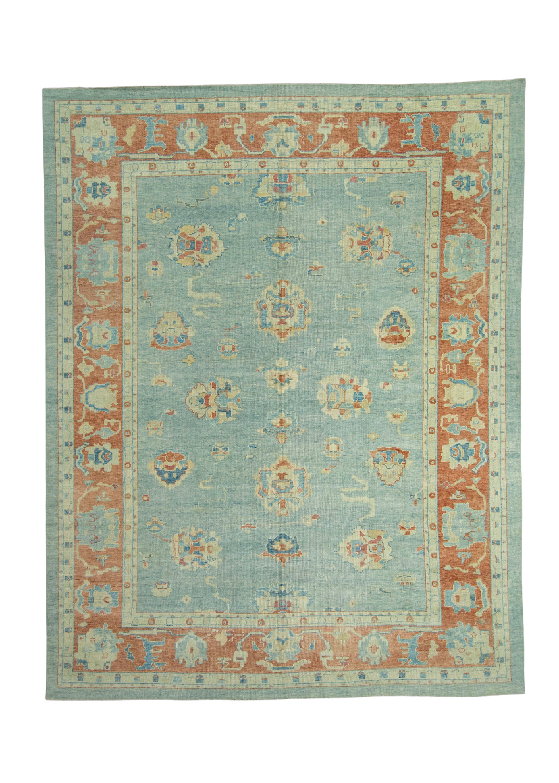 Turkish Oushak Rug 11'7" x 14'10" #18595
