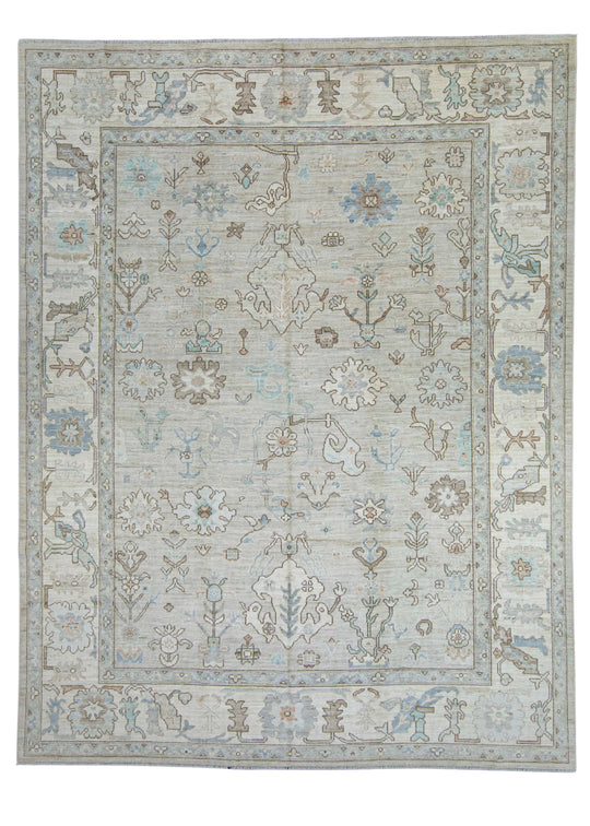 Oushak Rug 9'4" x 12'1" #17192