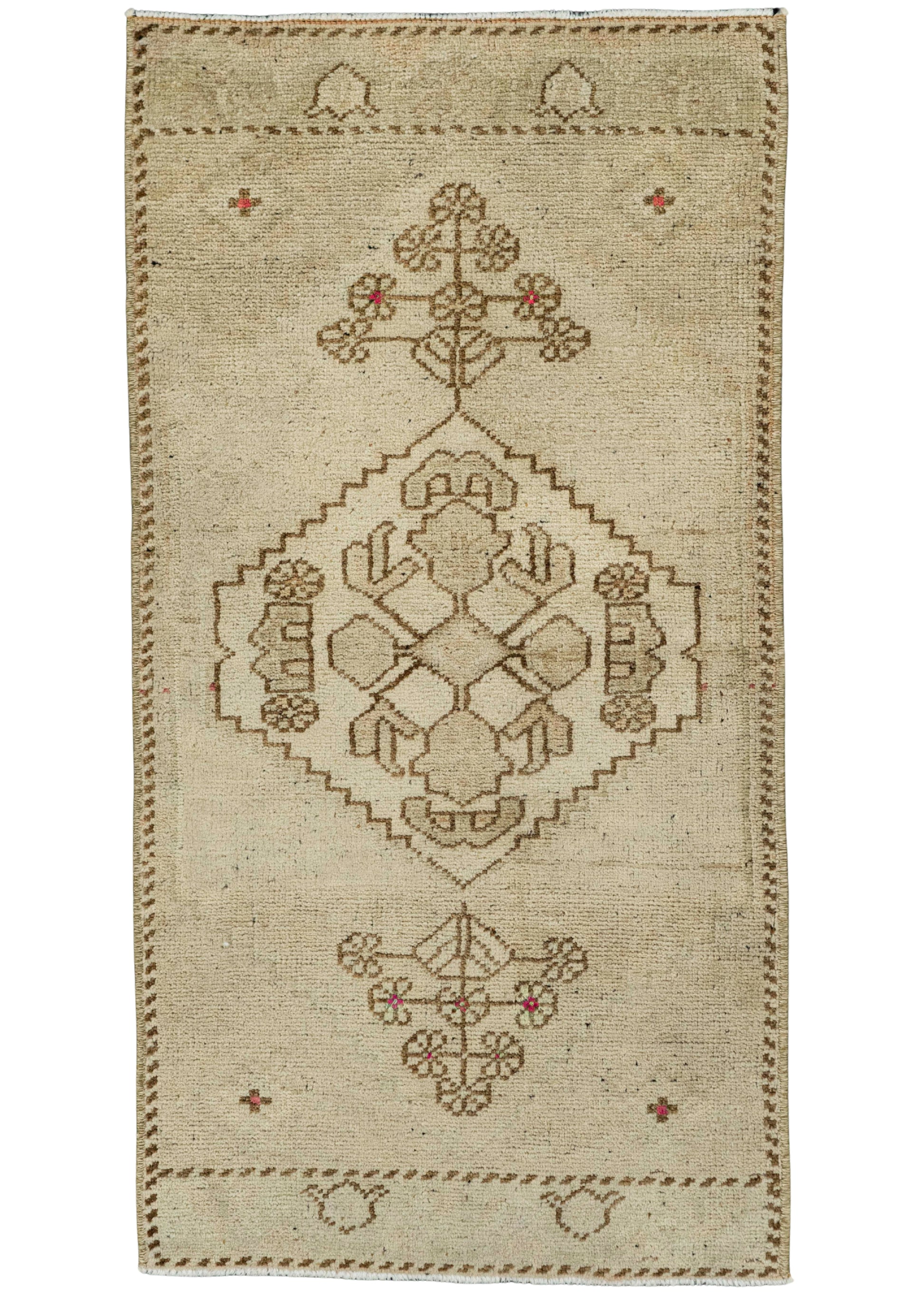 Turkish Yastik Rug  1'6" x  2'10" #22102