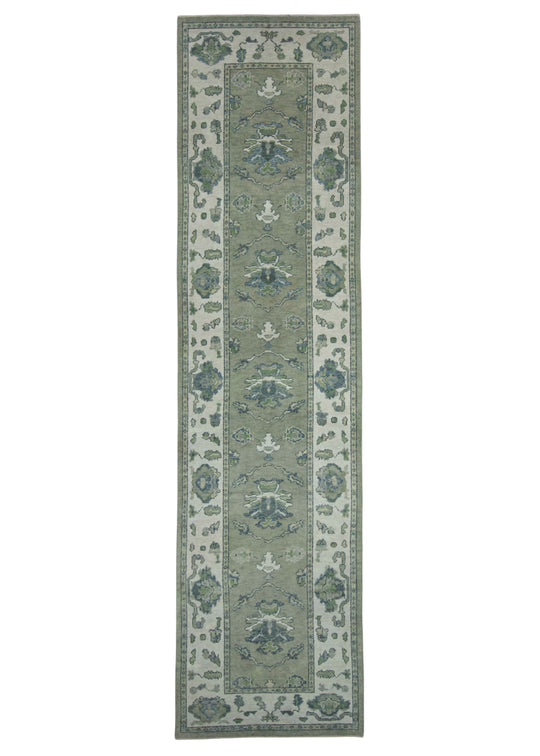 Turkish Oushak Rug 3'9" x 14'5" #18086