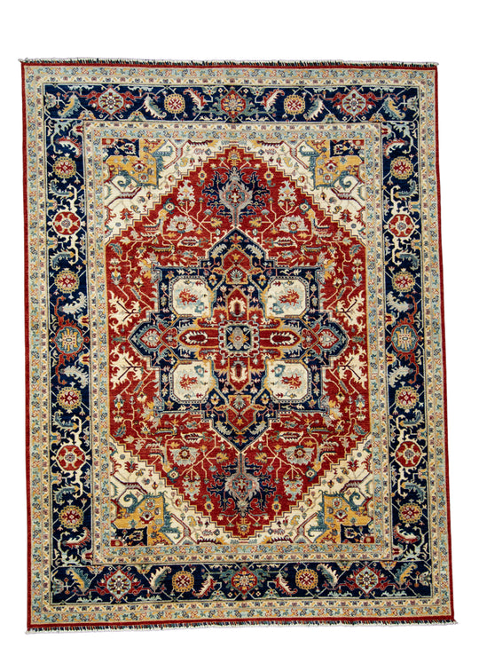 Oriental Hand Knotted Rug 9'2" x 12'1" #17476