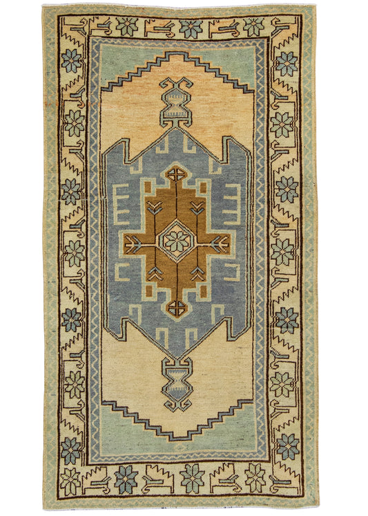 Turkish Anatolian Rug 3'1" x 5'7" #22258
