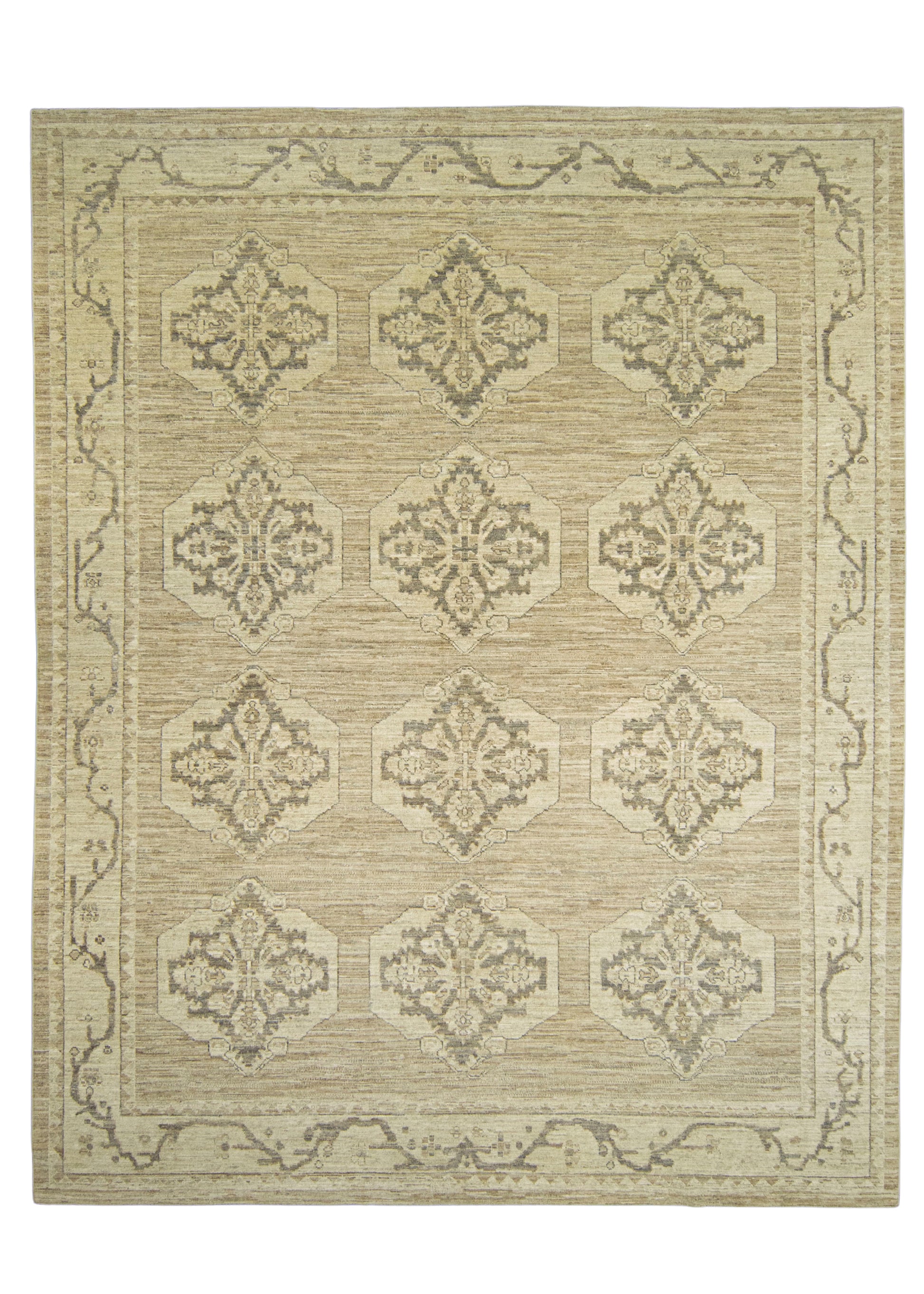 Turkish Oushak Rug 12'3" x 15'4" #23009