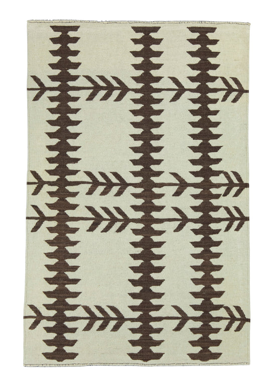 Turkish Kilim Oriental Handmade Flatweave 3' x 4'6" #18160