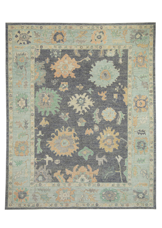 Turkish Oushak Rug 8'4" x 10'3" #16532
