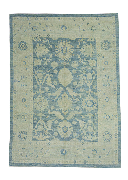 Turkish Oushak Rug 9'3" x 12'9" #17945