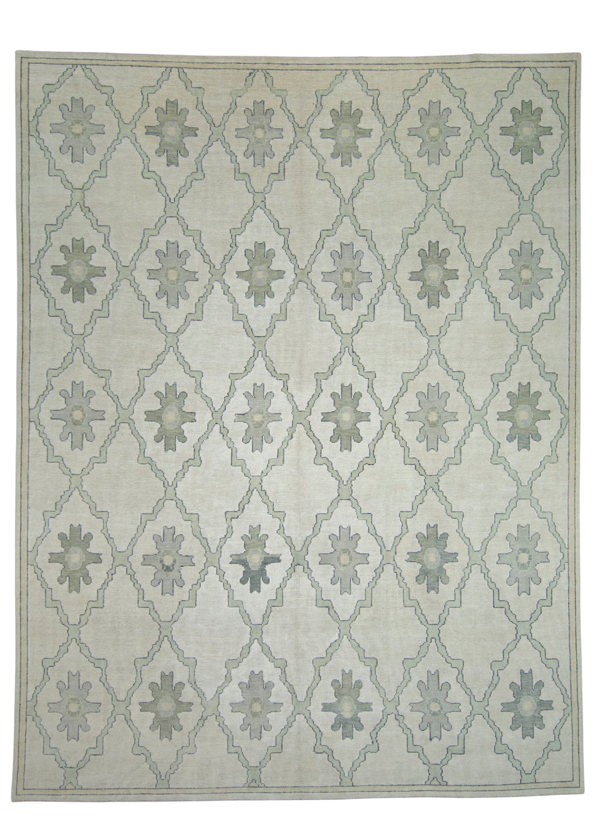 Turkish Oushak Rug 10'4" x 13'7" #18083