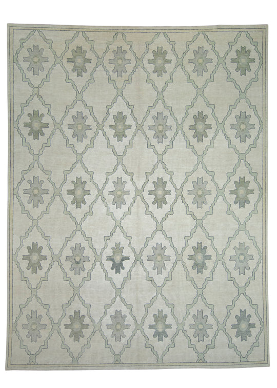 Turkish Oushak Rug 10'4" x 13'7" #18083