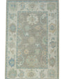 Turkish Oushak Rug 4' x 5'11" #17896