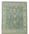 Turkish Oushak Rug 9'1" x 11'10" #17620