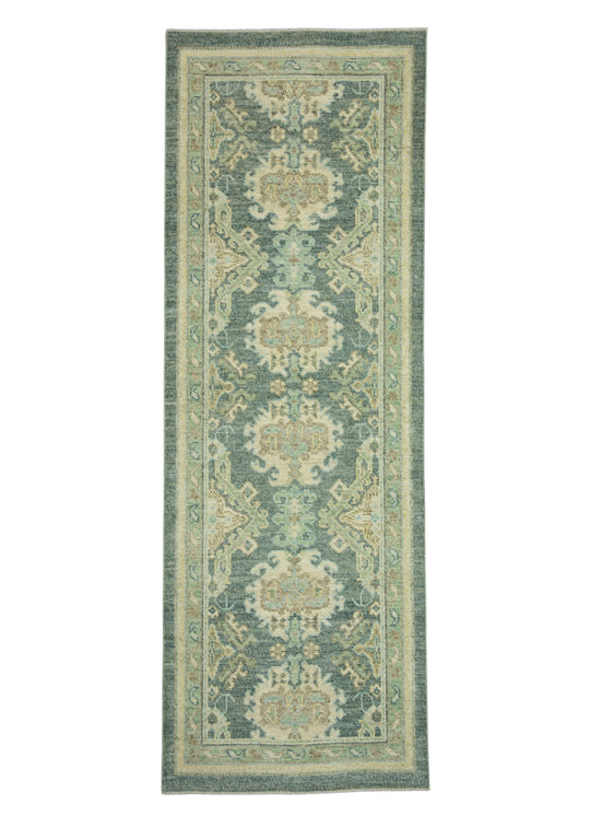 Turkish Oushak Runner Rug 2'10" x 8' #17528