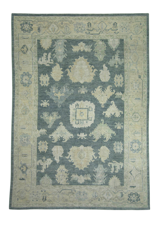 Turkish Oushak Rug 9'9" x 13'11" #18635