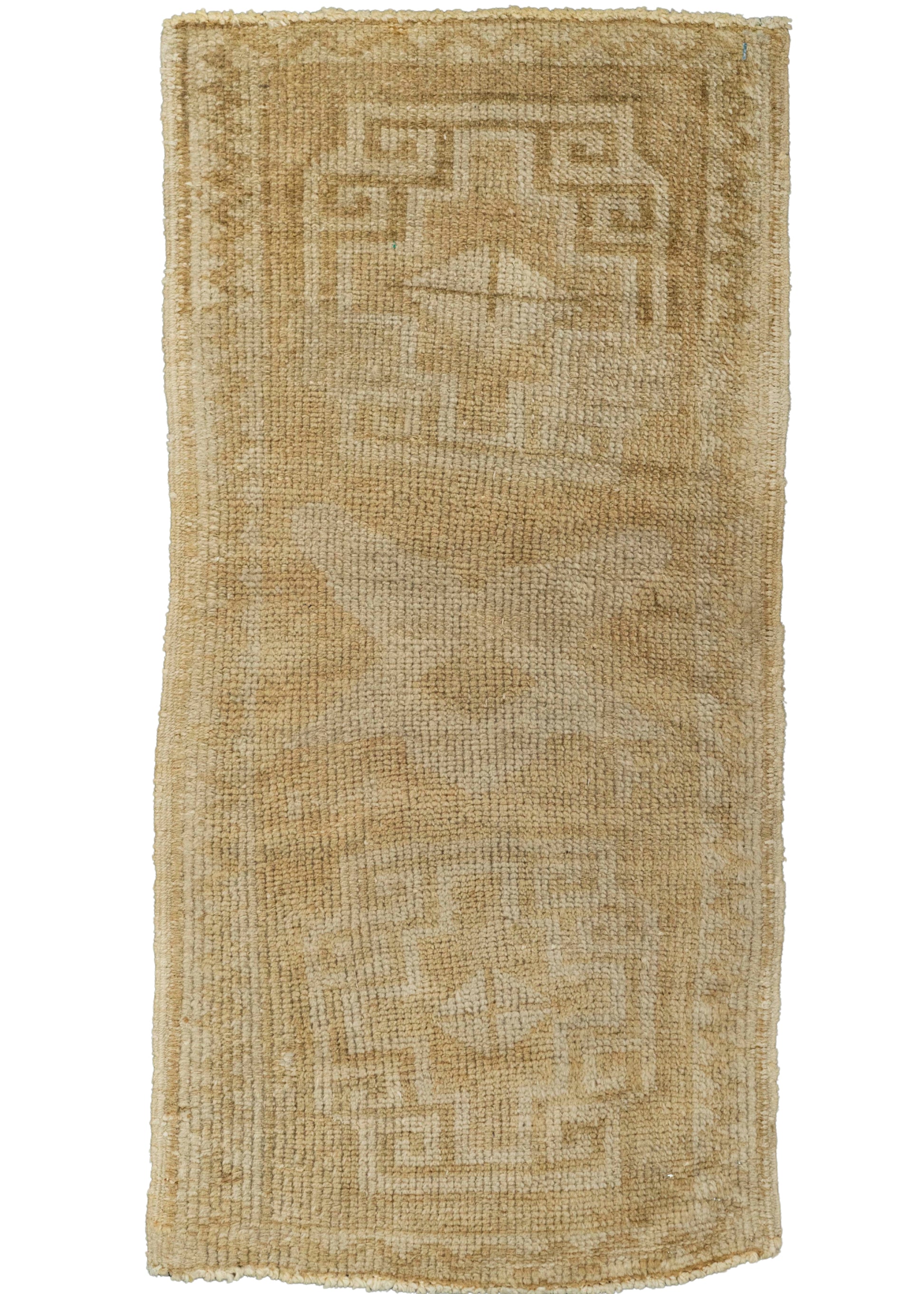Turkish Mini Rug Oriental Hand Knotted Vintage Rug 1'7" x 3'4" #21149