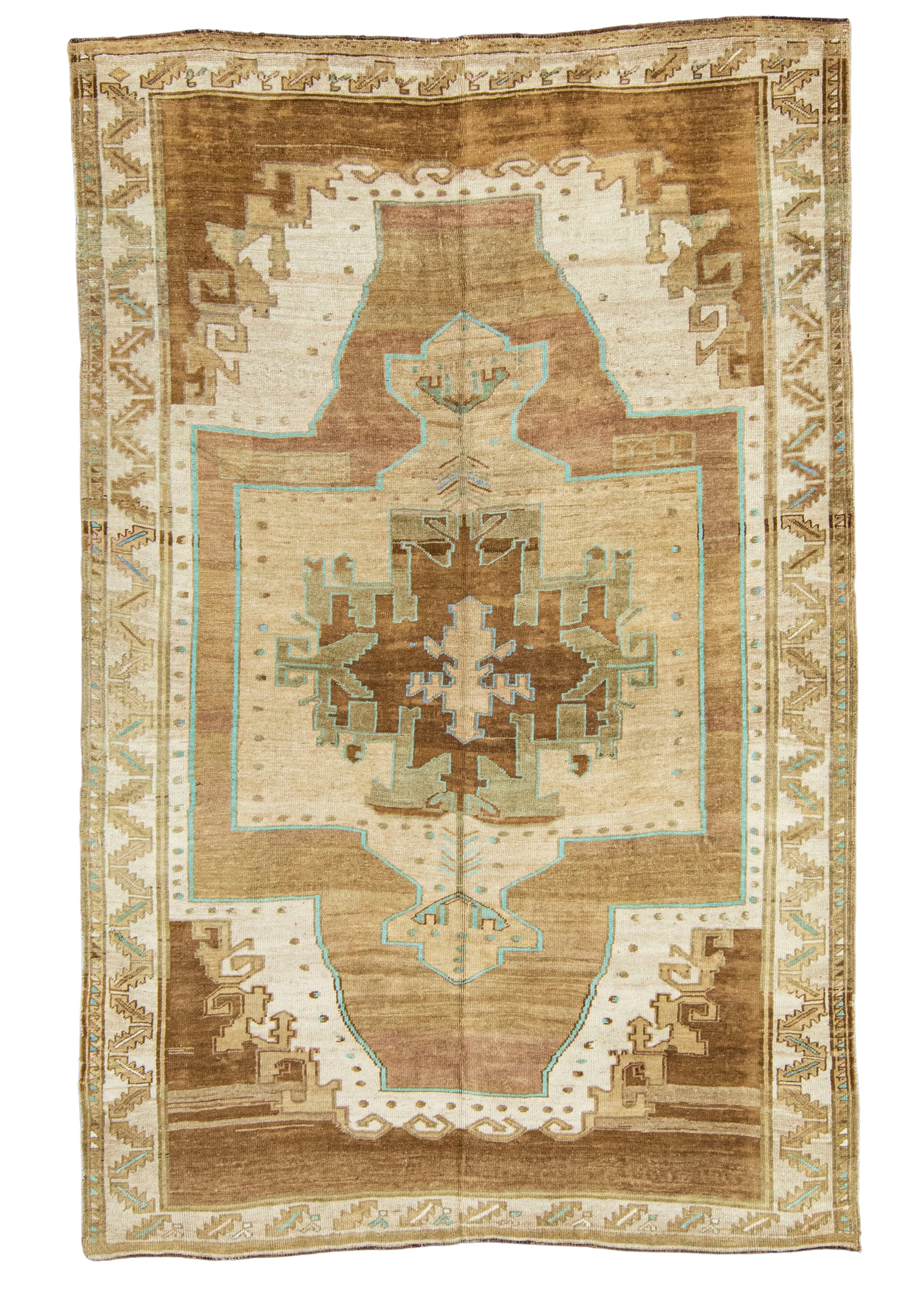 Turkish Vintage Rug  7'3" x 11'3" #21173