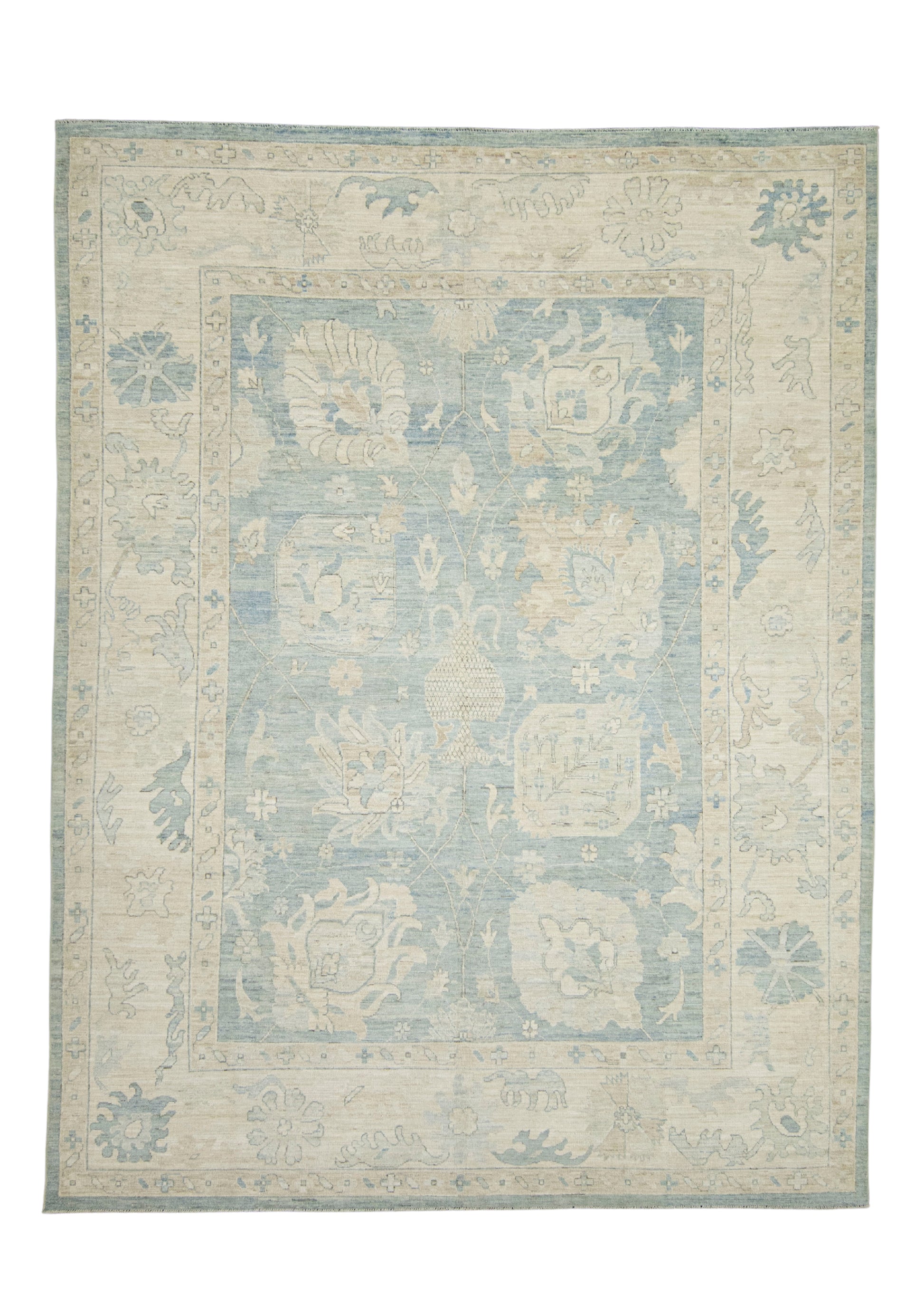 Oushak Rug 8'10" x 11'7"  #22684