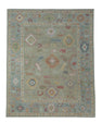Handwoven Oushak Rug 8'2" x 10' #17407
