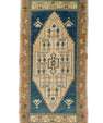 Turkish Mini Rug Oriental Hand Knotted Vintage Rug 1'9" x 3'6" #21263