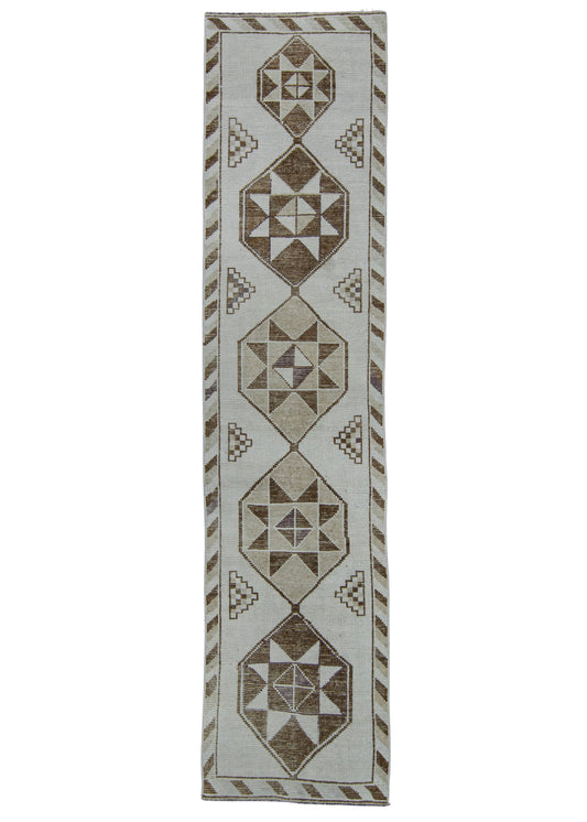 Turkish Vintage Rug 2'11" x 12'5" #20845
