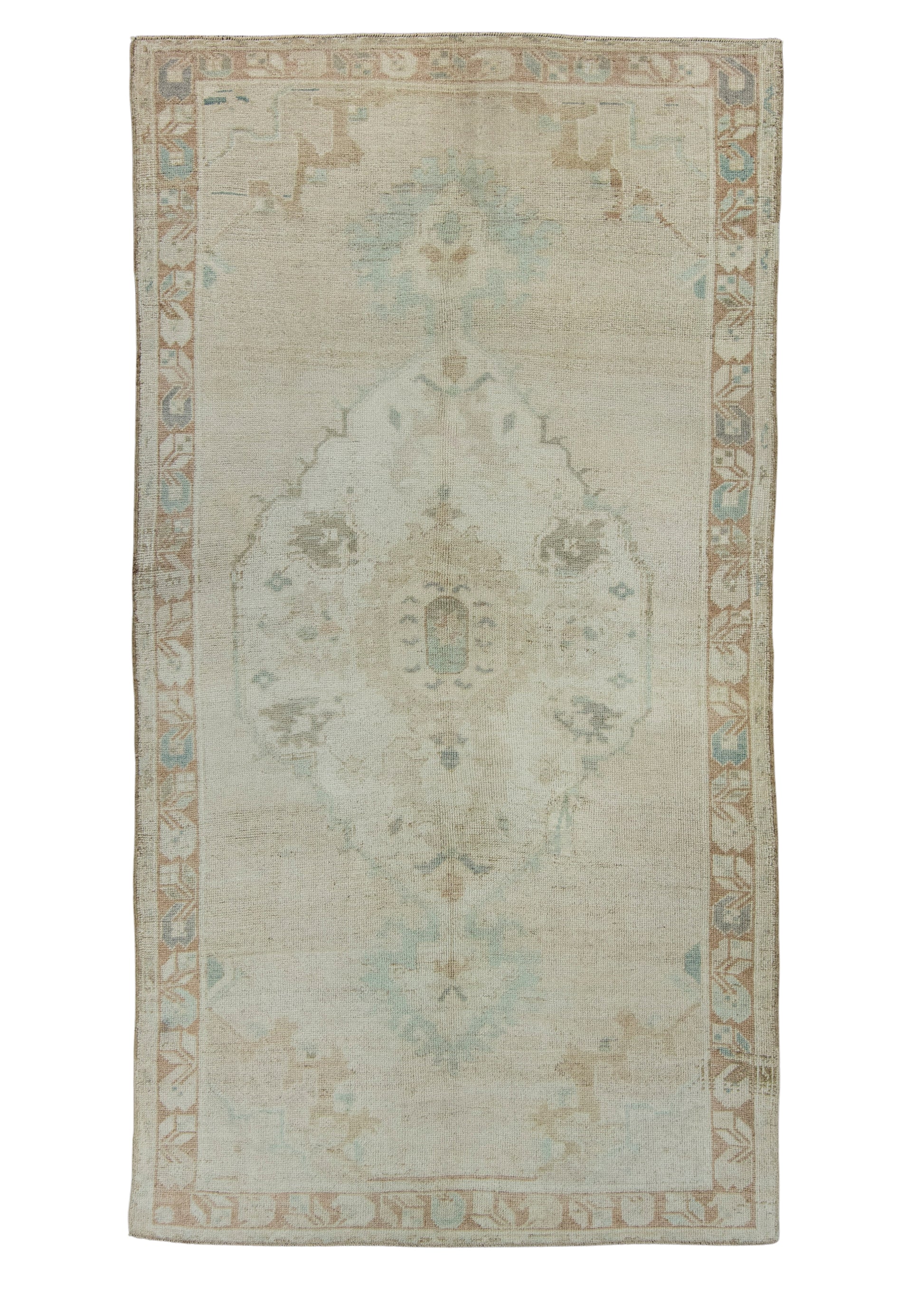 Turkish Anatolian Runner Rug 4'9" x 8'11" #17635