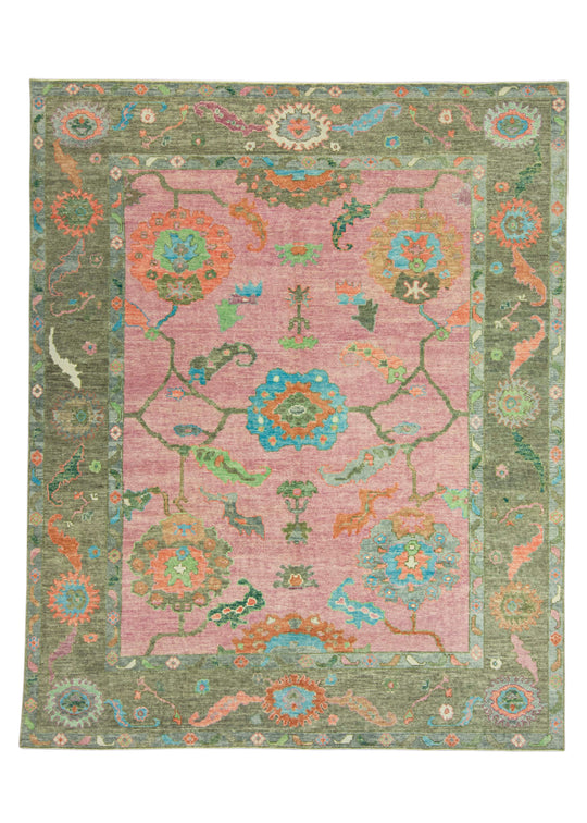 Turkish Oushak Rug 8'3" x 10'2" #18111