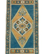 Turkish Mini Rug Oriental Hand Knotted Vintage Rug 1'10" x 3'4" #20739