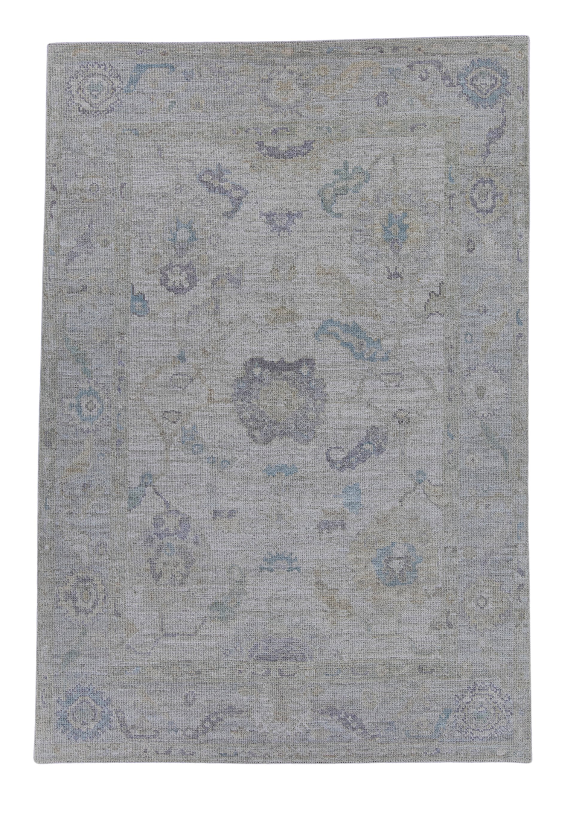 Turkish Oushak Rug 4'10" x 7'1" #16459