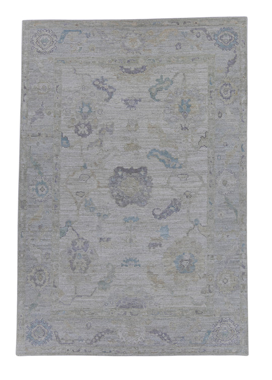 Turkish Oushak Rug 4'10" x 7'1" #16459