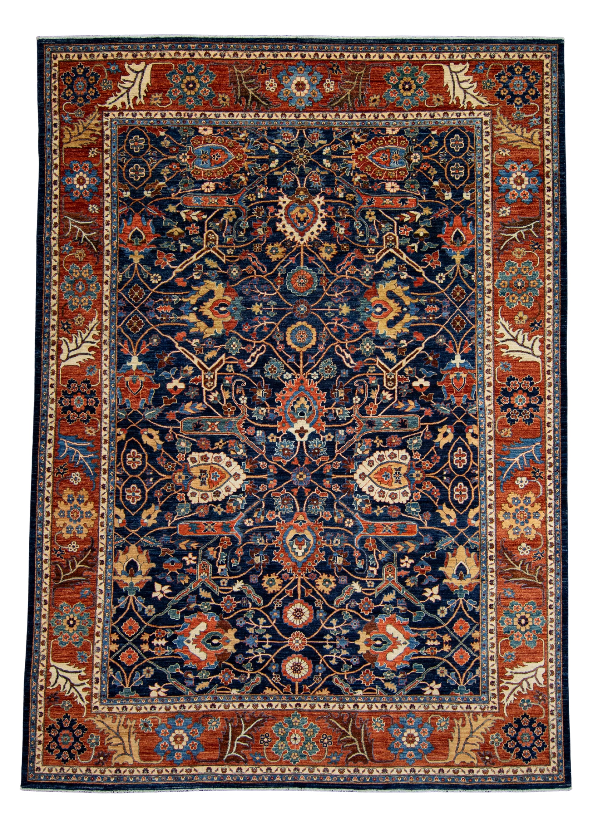 Oriental Handmade Rug  9'10" x 13'8" #17752