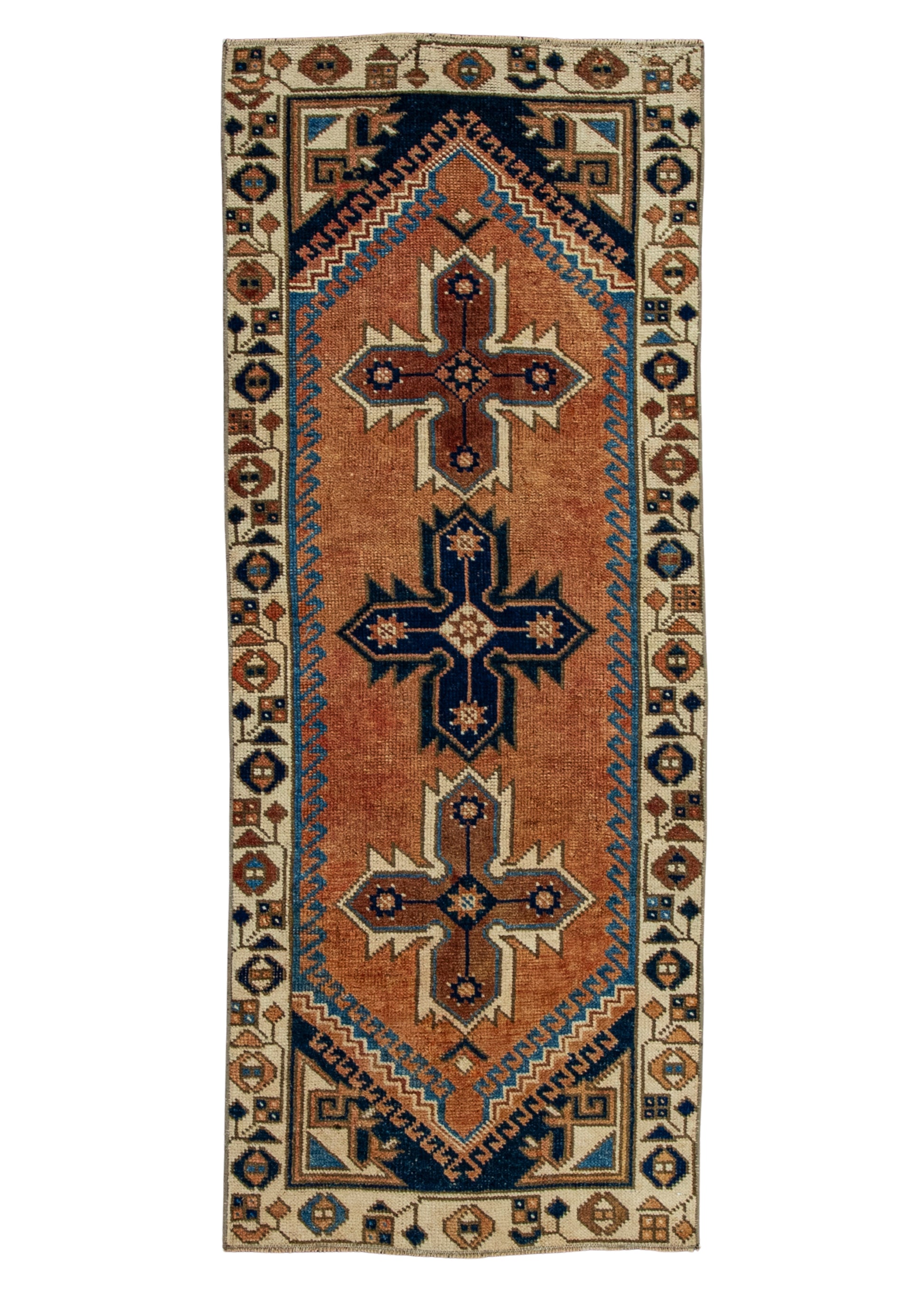 Turkish Vintage Rug  2' x 5'1" #20712