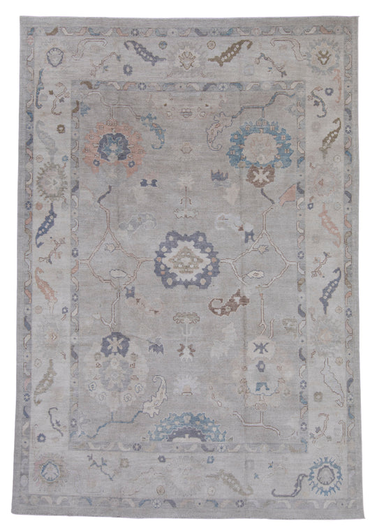 Turkish Oushak Rug 9'3" x 13'5" #16882