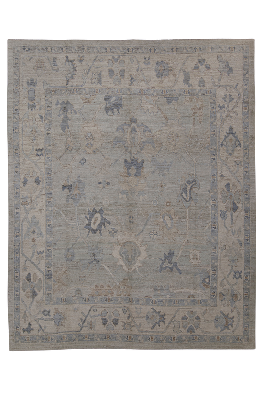 Turkish Oushak Rug 8'6" x 10'7" #12192