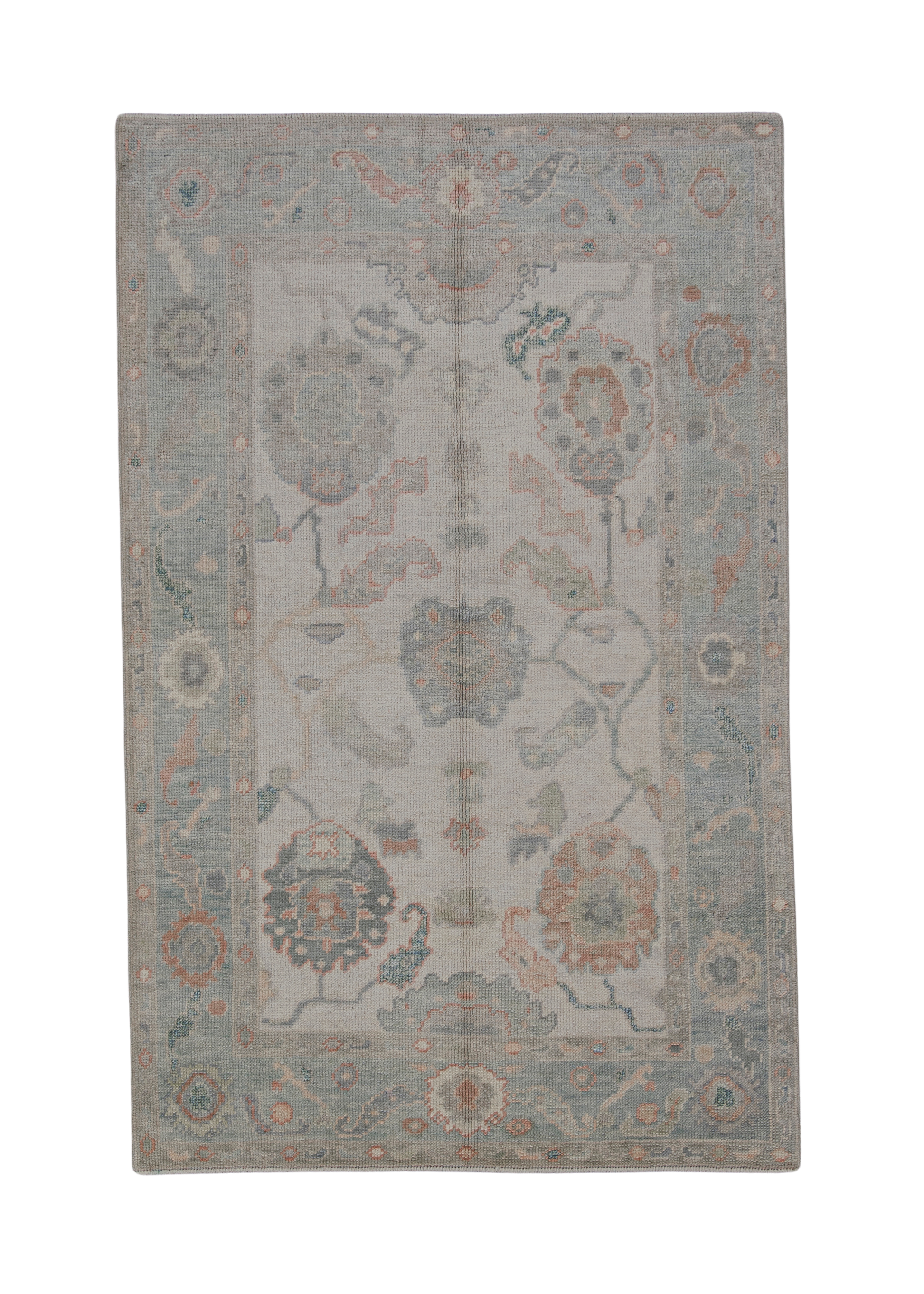 Turkish Oushak Rug 3'10" x 6' #12207