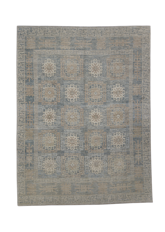 Antique Look Turkish Oushak Rug 9'2" x 12' #11768