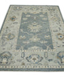 Turkish Oushak Rug 4'11" x 6'7" #7544