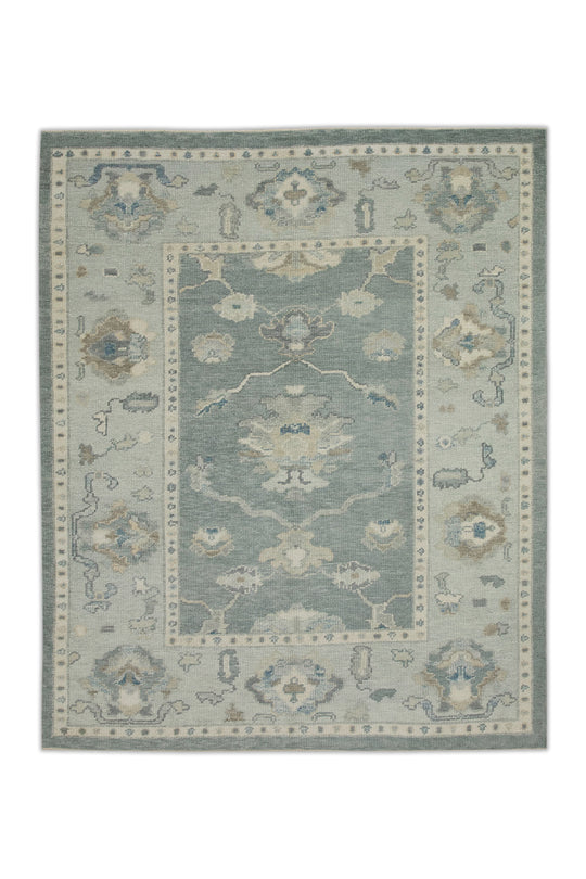 #7544 Turkish Oushak 4'11" x 6'7"