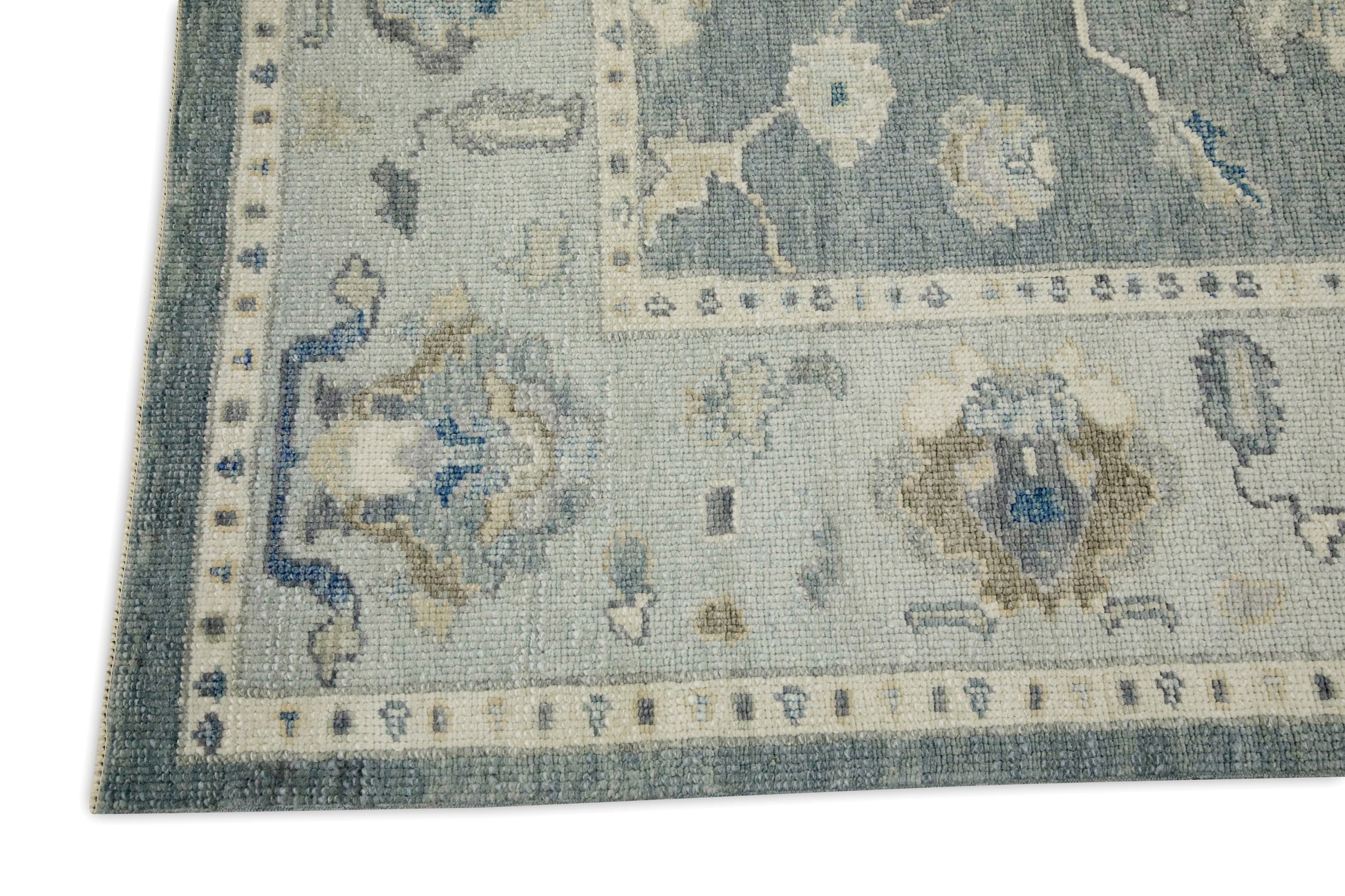 Turkish Oushak Rug 4'11" x 6'7" #7544
