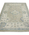 Turkish Oushak Rug 5'1" x 6'9" #7844