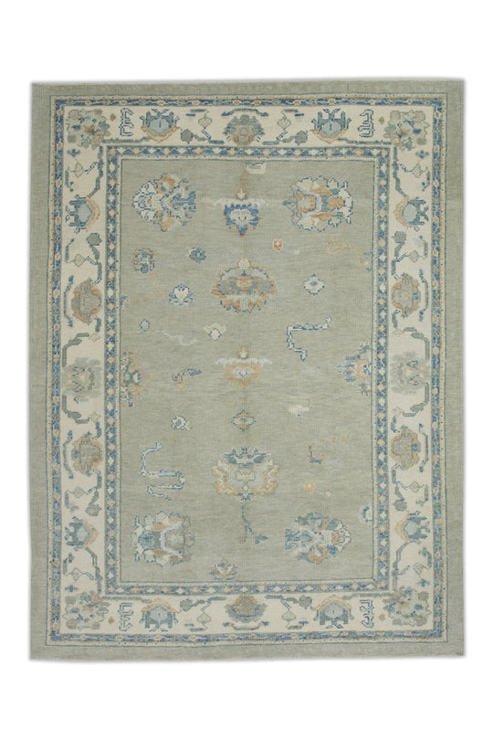 #7712 Turkish Oushak 5'1" x 6'10"