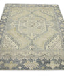 Turkish Oushak Rug 4'9" x 6'1" #8696