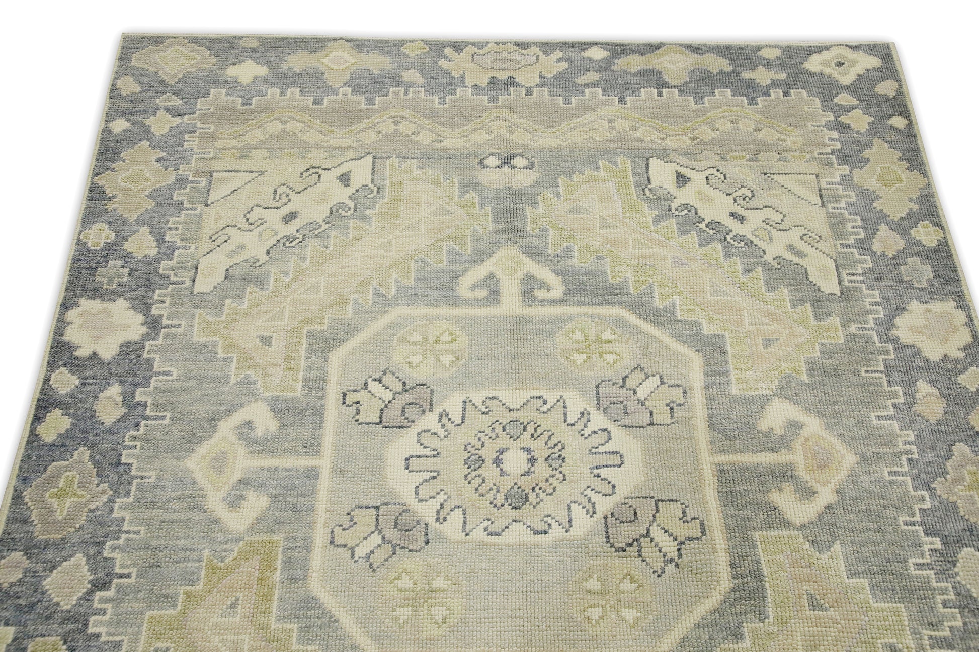 Turkish Oushak Rug 4'9" x 6'1" #8696