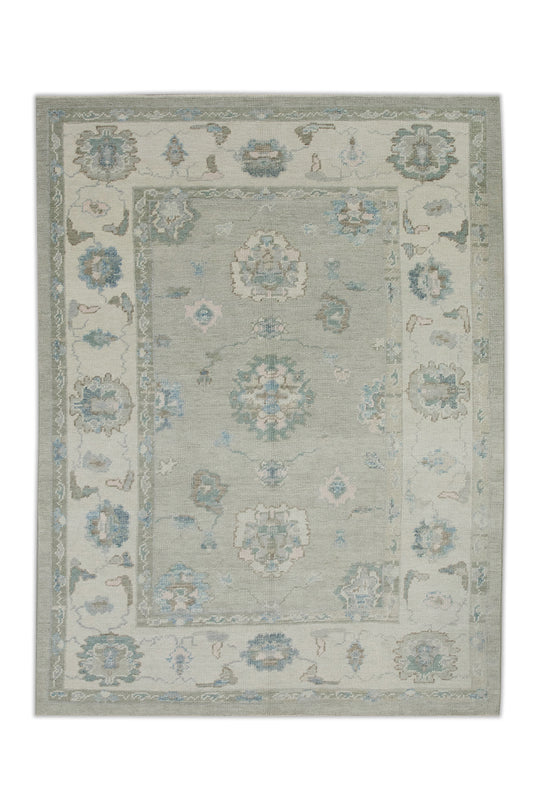 #8172 Turkish Oushak 4'11" x 6'10"