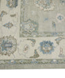 Turkish Oushak Rug 4'11" x 6'10" #8172