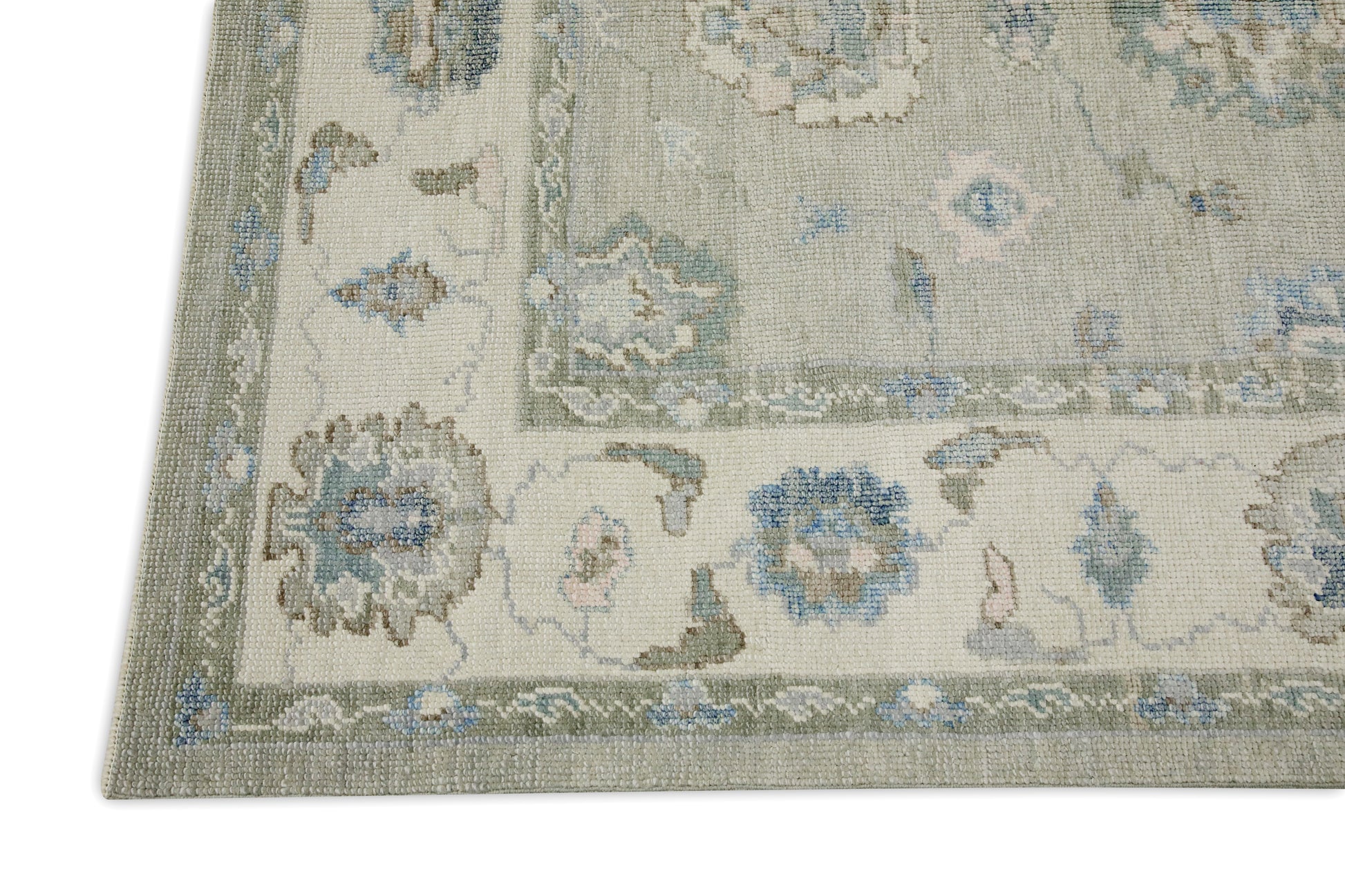 Turkish Oushak Rug 4'11" x 6'10" #8172