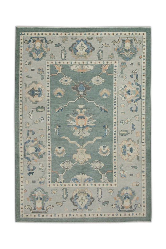 #7661 Turkish Oushak 5'3" x 7'2"