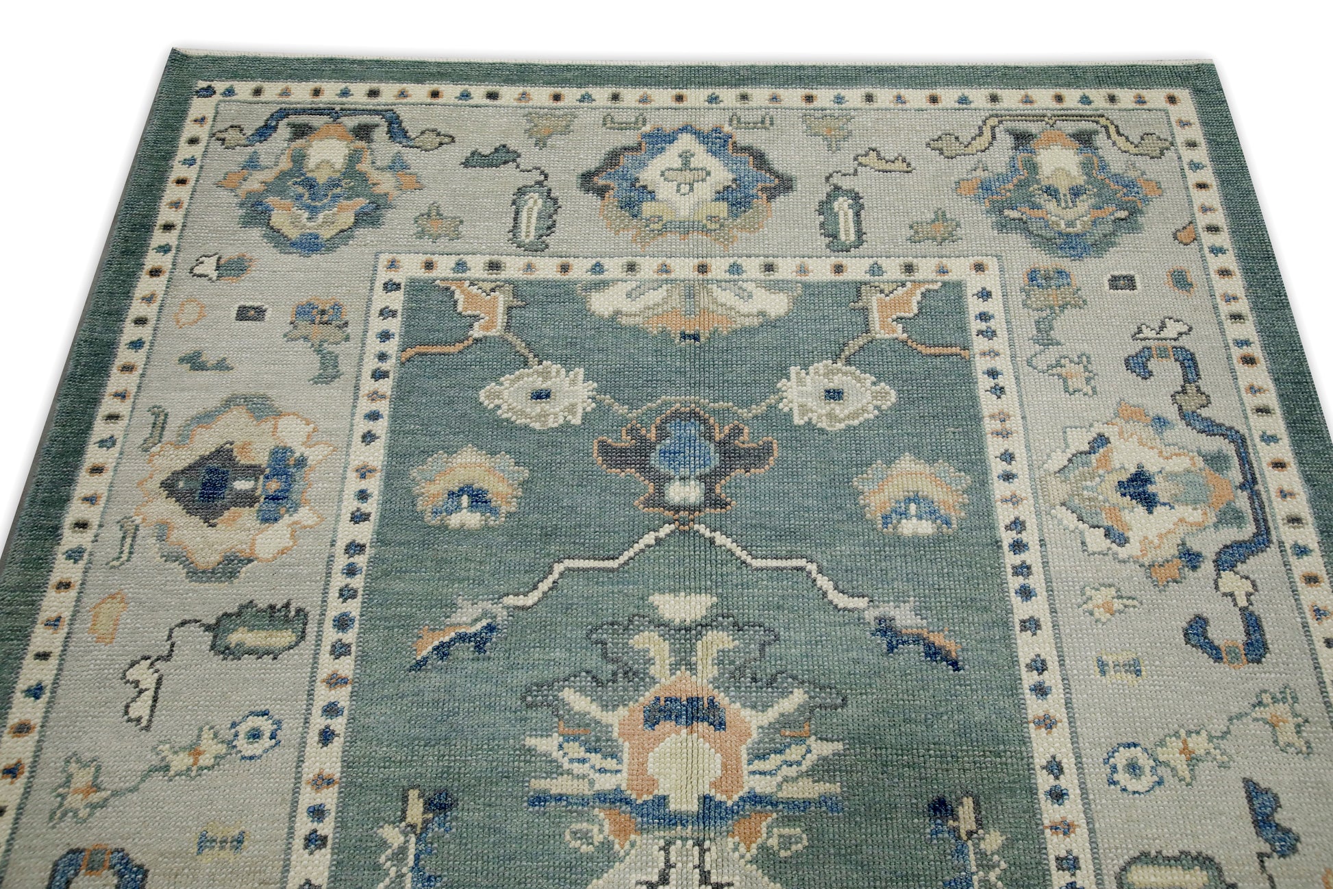 Turkish Oushak Rug 5'3" x 7'2" #7661
