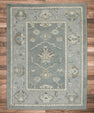 Turkish Oushak Rug 5'2" x 6'7" #7968